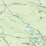 Three Sisters Wilderness, Oregon Map