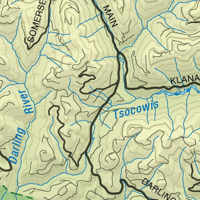 West Coast Trail Bamfield - Pacific Rim Park Adventure Map