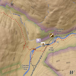 Electra Lake, Colorado 7.5 Minute Topographic Map - Color Hillshade