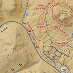 Durango West, Colorado 7.5 Minute Topographic Map - Color Hillshade