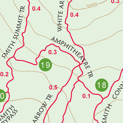 AMC Mount Monadnock Trail Map