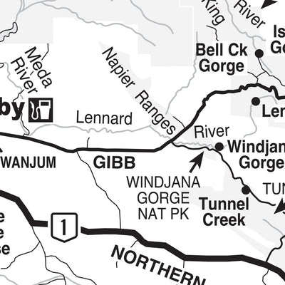 Broome - West Kimberley Map