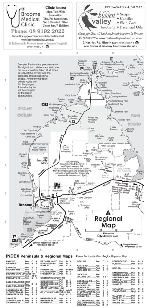 Broome - Regional Map