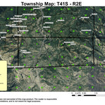 Porcupine Mountain T41S R2E Township Map