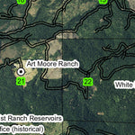 Bald Mountain T32S R2E Township Map