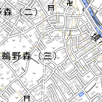 533923 原町田（はらまちだ Haramachida）, 地形図