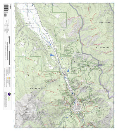 Ouray, Colorado 7.5 Minute Topographic Map