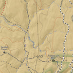 Groom Creek, Arizona 7.5 Minute Topographic Map - Color Hillshade
