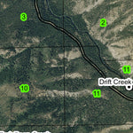 Alder Creek T11S R10E Township Map