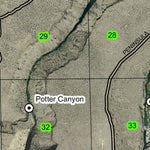Deschutes Canyon T12S R12E Township Map