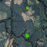 Fishhawk Lake T6N R6W Township Map