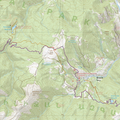 Dilijan National Park – 1:25,000 Hiking Topo Map, Armenia