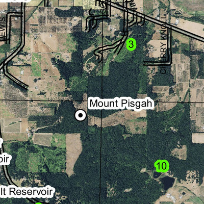 Mount Pisgah T8N R5W Township Map