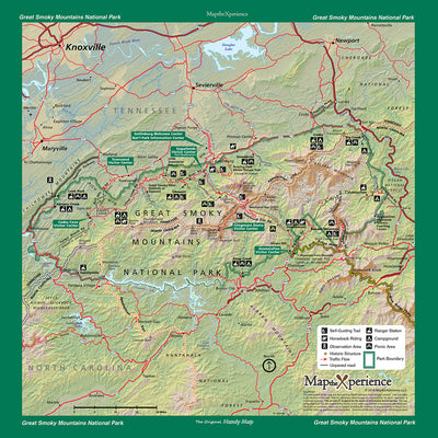 North Carolina Map Bundle - Hike North Carolina - Bike North Carolina - Drive North Carolina