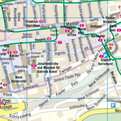 Citymap Heidelberg 2020