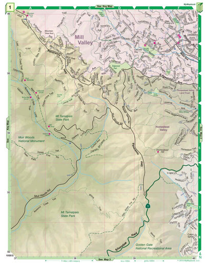 Tamalpais Valley Community Map Book Bundle