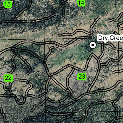 Cache Mountain T14S R8E Township Map