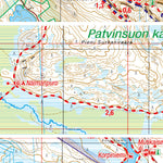 Koli-Ruunaa-Patvinsuo-Petkeljärvi -ulkoilukarttasarja