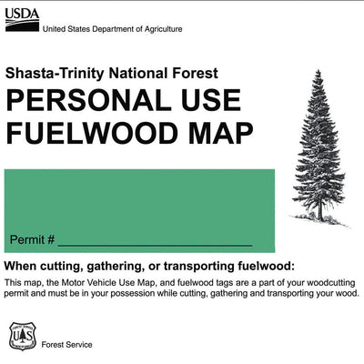 2015 Shasta-Trinity Fuelwood Maps