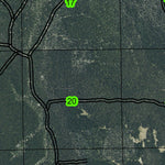 Antelope Mountain T28S R12E West Township Map