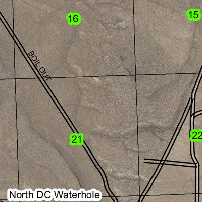 Brim Well T28S R21E Township Map