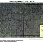 Big Hole Butte T24S R12E Township Map