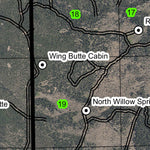 Wing Butte T27S R12E Township Map