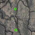 Wart Peak T26S R12E Township Map