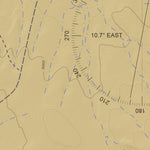 Robbers Roost Flats, Utah 7.5 Minute Topographic Map - Color Hillshade