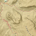 Upheaval Dome, Utah 7.5 Minute Topographic Map - Color Hillshade
