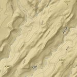 Alcove Canyon, Utah 7.5 Minute Topographic Map - Color Hillshade