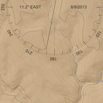 Little Park Lake, Arizona 7.5 Minute Topographic Map - Color Hillshade