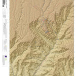 Bright Angel Point, Arizona 7.5 Minute Topographic Map - Color Hillshade