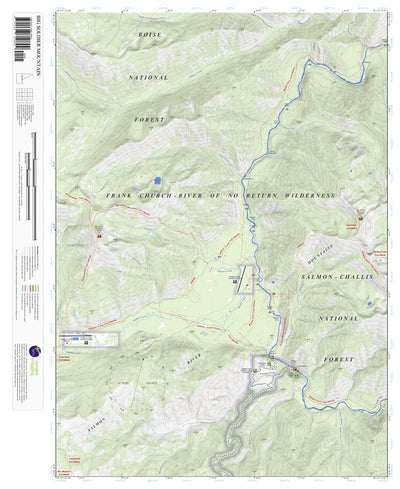 Big Soldier Mountain, Idaho 7.5 Minute Topographic Map