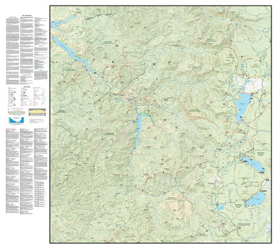 Oakridge, Oregon Trail Map