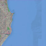 Getlost Map 9640 BALLINA Topographic Map V14 1:75,000