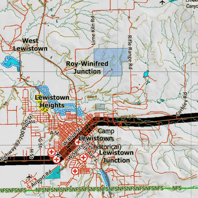 Montana Elk Hunting District 411 Land Ownerhip Map