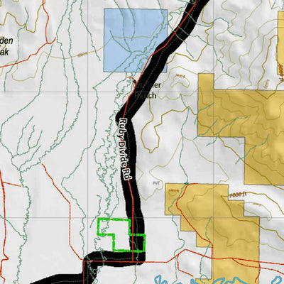 Montana Elk Hunting District 327 Land Ownerhip Map