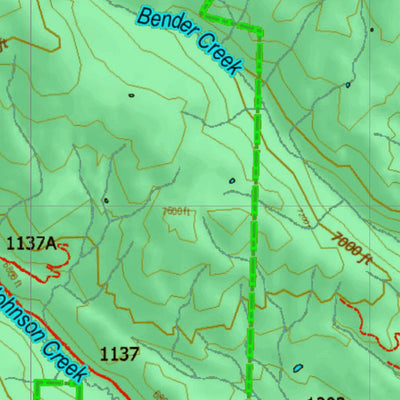 Montana Elk Hunting District 334 Land Ownerhip Map