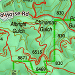 Montana Elk Hunting District 454 Land Ownerhip Map