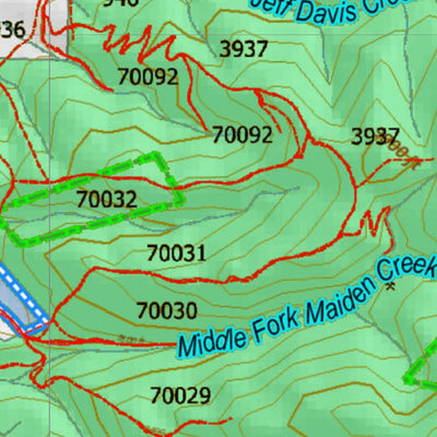 Montana Elk Hunting District 328 Land Ownerhip Map