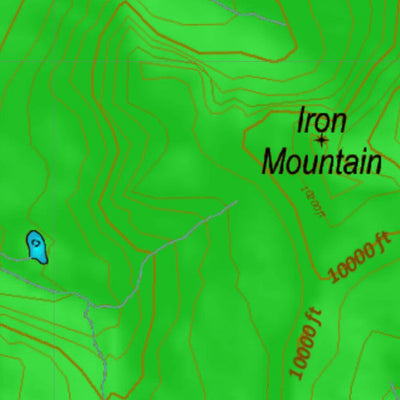 Mountain Goat Hunting District 329 Land Ownership Map