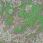 Getlost Map 9028-4S Kangaroo Valley Topographic Map V14 1:25,000