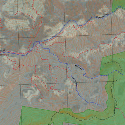 Getlost Map 9028-4S Kangaroo Valley Topographic Map V14 1:25,000
