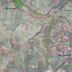 Getlost Map 9640-4S Byron Bay Topographic Map V14 1:25,000