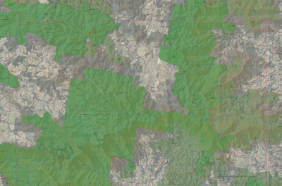 Getlost Map 9437-2N Brooklana Topographic Map V14 1:25,000