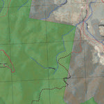 Getlost Map 9437-2N Brooklana Topographic Map V14 1:25,000