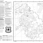Motor Vehicle Use Map, MVUM, Davy Crockett National Forest - FREE
