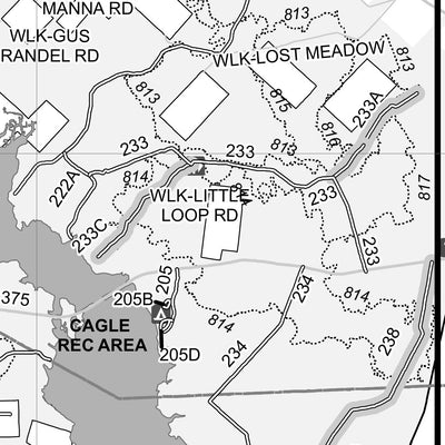 Motor Vehicle Use Map, MVUM, Sam Houston National Forest - FREE