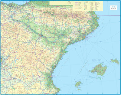 Spain North East 1:700,000 (ITMB)